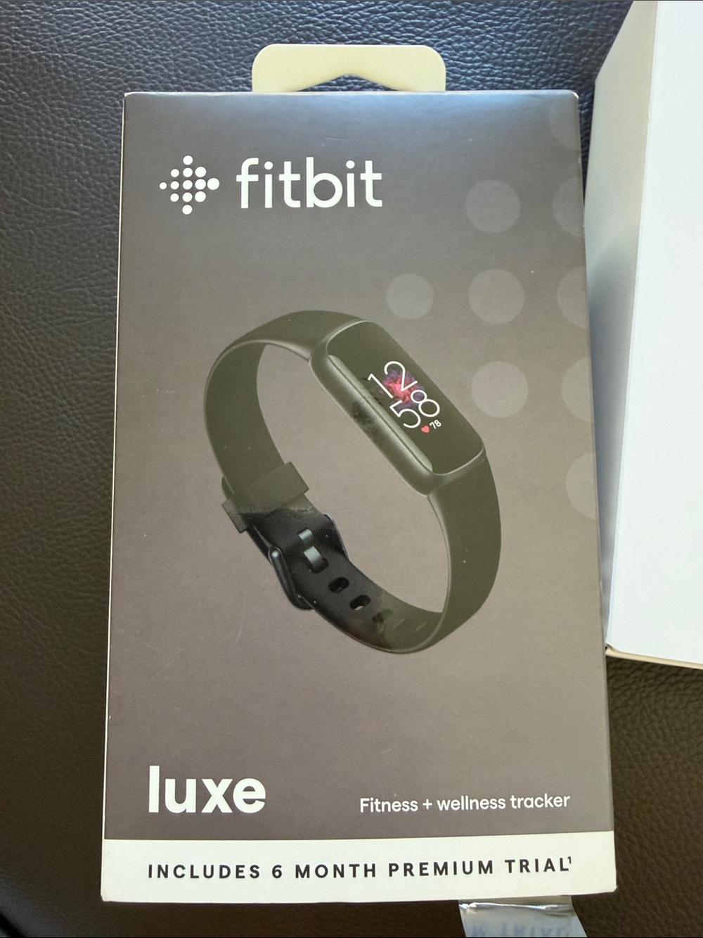 fitbit Luxe Fitness & Wellness Tracker - Black/Charcoal